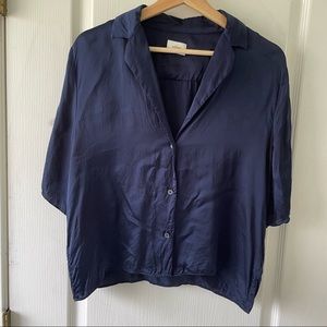 Aritzia Wilfred Beso blouse